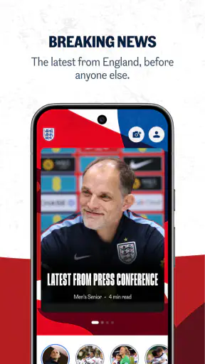 The Official England App screenshot