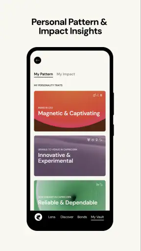The Pattern Astrology screenshot