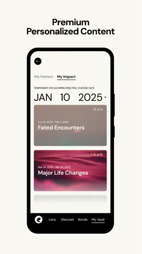 The Pattern Astrology screenshot