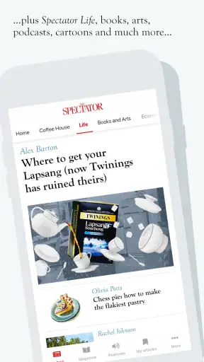 The Spectator Magazine screenshot