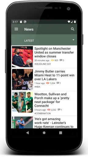 The42.ie Sports News screenshot