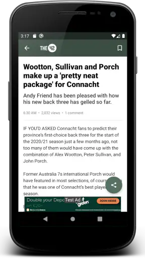 The42.ie Sports News screenshot