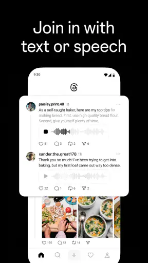 Threads screenshot