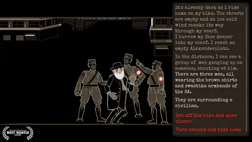 Through the Darkest of Times screenshot