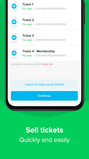 TicketSwap screenshot