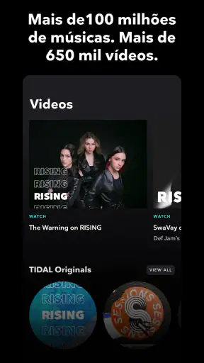 TIDAL Music: Áudio HiFi screenshot