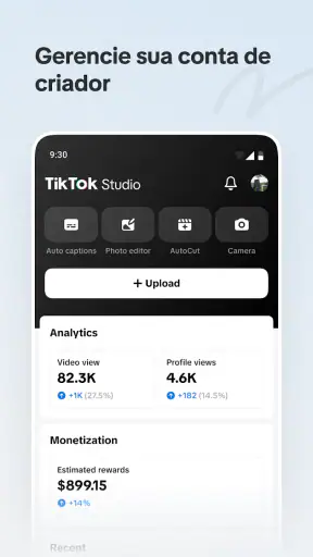 TikTok Studio screenshot