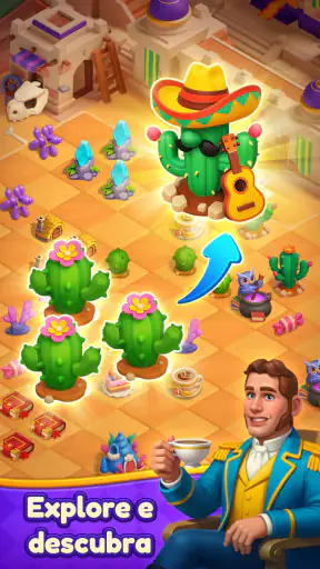 Tiletopia: Jogo de Combinar 3 screenshot