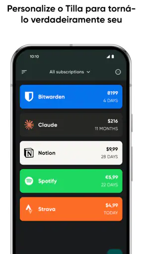 Tilla Premium screenshot