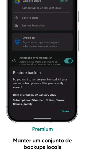 Tilla Premium screenshot