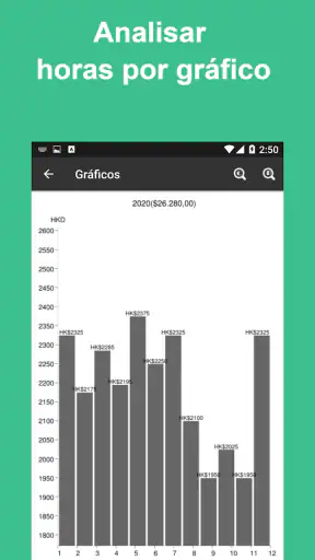 Timesheet - Horas Trabalhadas screenshot
