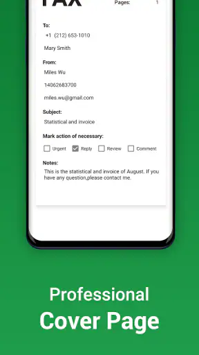 Tiny Fax - Send Fax from Phone screenshot