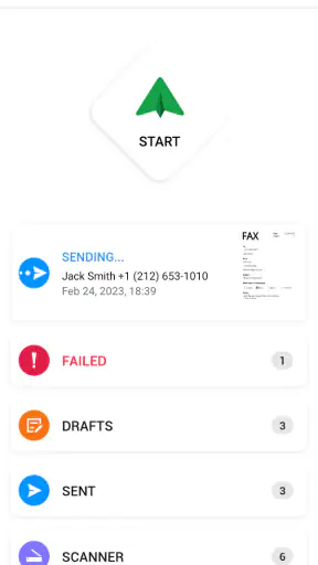 Tiny Fax - Send Fax from Phone screenshot