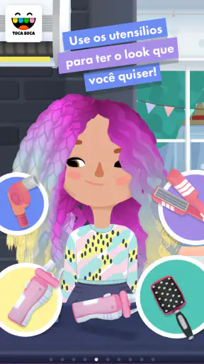 Toca Hair Salon 3 screenshot