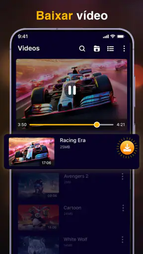 Todo reprodutor de vídeo VPlay screenshot