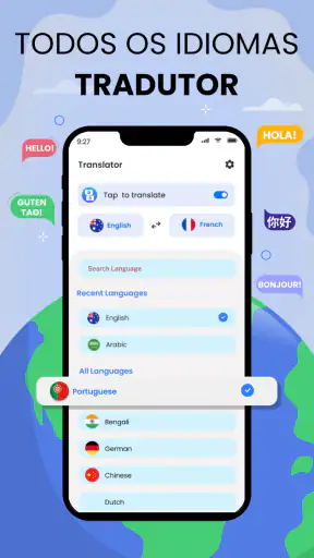 Todos línguas Tradutor screenshot