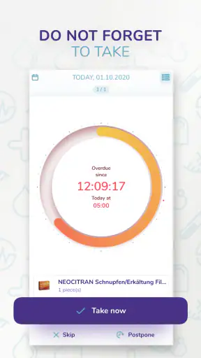 TOM Medication & Pill Reminder screenshot
