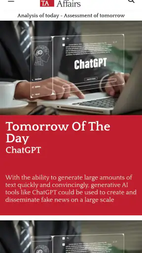 Tomorrow's Affairs screenshot