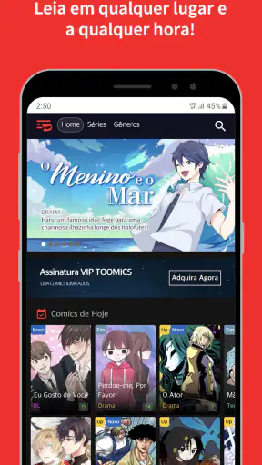 Toomics - Leia Comics Premium screenshot