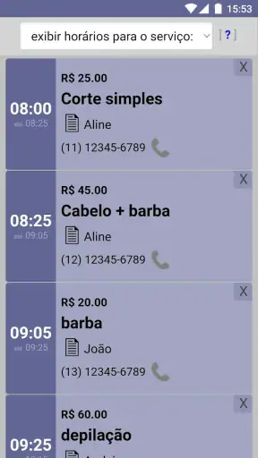 Top Salão: agendamento online screenshot
