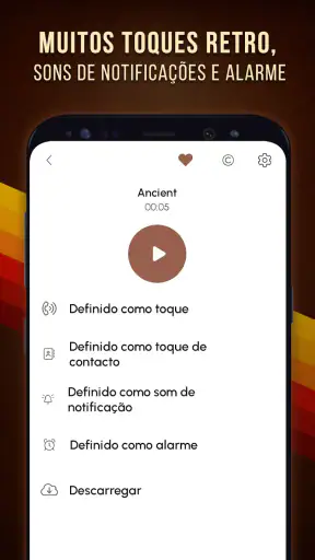 Toques para Celular Antigos screenshot