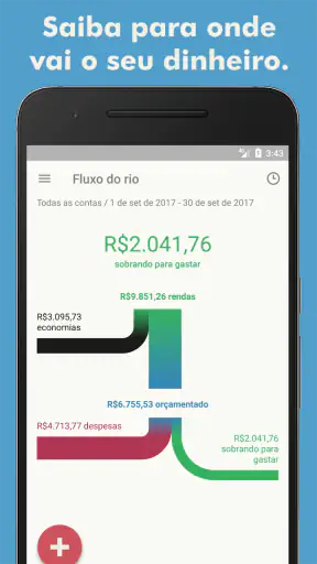 Toshl Finanças - orçamento screenshot