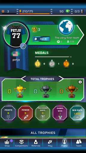 Touchdown: Jogo de Futebol PvP screenshot