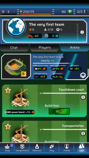 Touchdown: Jogo de Futebol PvP screenshot
