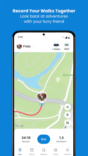 Tractive GPS Localizador screenshot