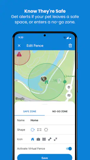 Tractive GPS Localizador screenshot