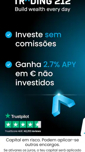Trading 212 - Ações & ETFs screenshot