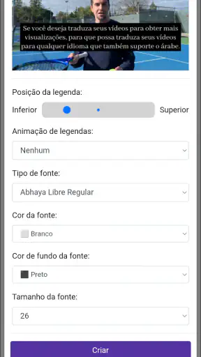 Tradutor e Dublador de Vídeos screenshot