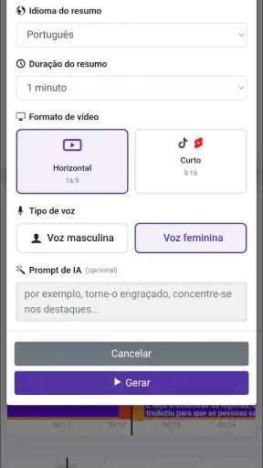 Tradutor e Dublador de Vídeos screenshot