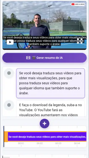 Tradutor e Dublador de Vídeos screenshot