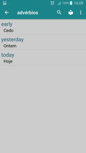 Tradutor Inglês Português screenshot