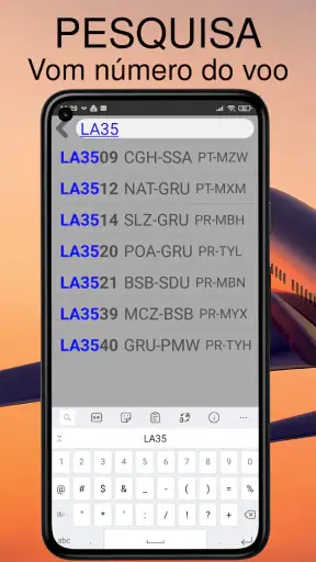 Tráfego aéreo screenshot