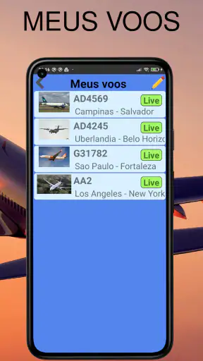Tráfego aéreo screenshot
