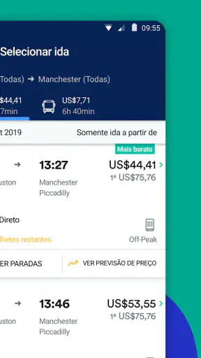 Trainline: trens e ônibus screenshot
