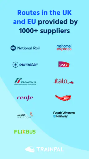 TrainPal - Cheap Train Tickets screenshot