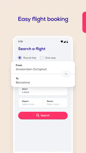 Transavia screenshot