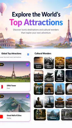 Travelog: Países Visitados screenshot