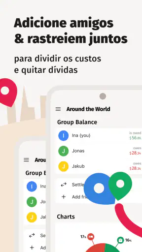 TravelSpend despesas de viagem screenshot