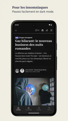 Tribune de Genève screenshot