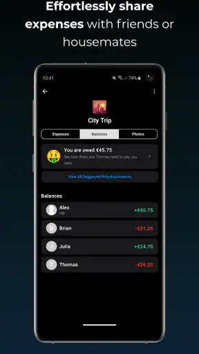tricount - dividir contas screenshot