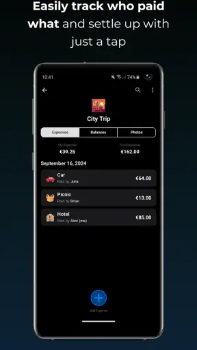 tricount - dividir contas screenshot