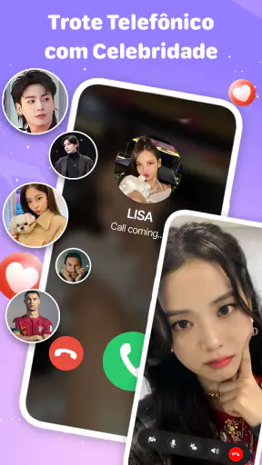 Trote - Vídeo de chamada falsa screenshot
