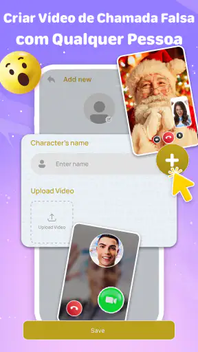 Trote - Vídeo de chamada falsa screenshot