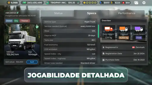 Truck Manager - 2025 screenshot