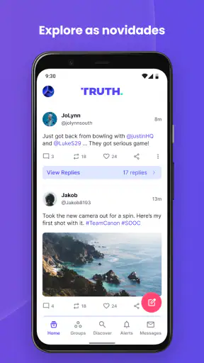 Truth Social screenshot