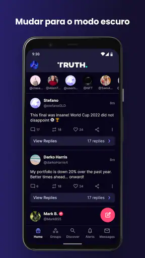 Truth Social screenshot